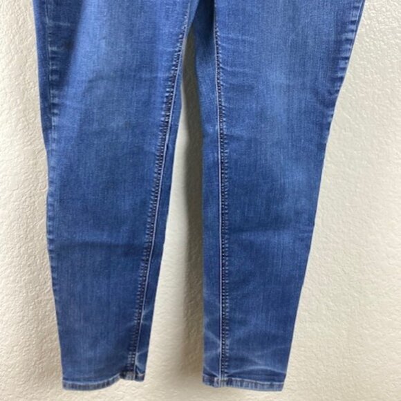 Lane Bryant Women's Skinny Stretch Blue Jeans Sz 16R - Picture 4 of 14
